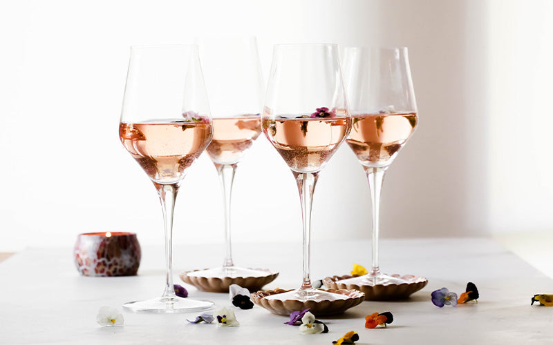 Contessa Glass Collection | Clear Glass Wine Glasses | VIETRI