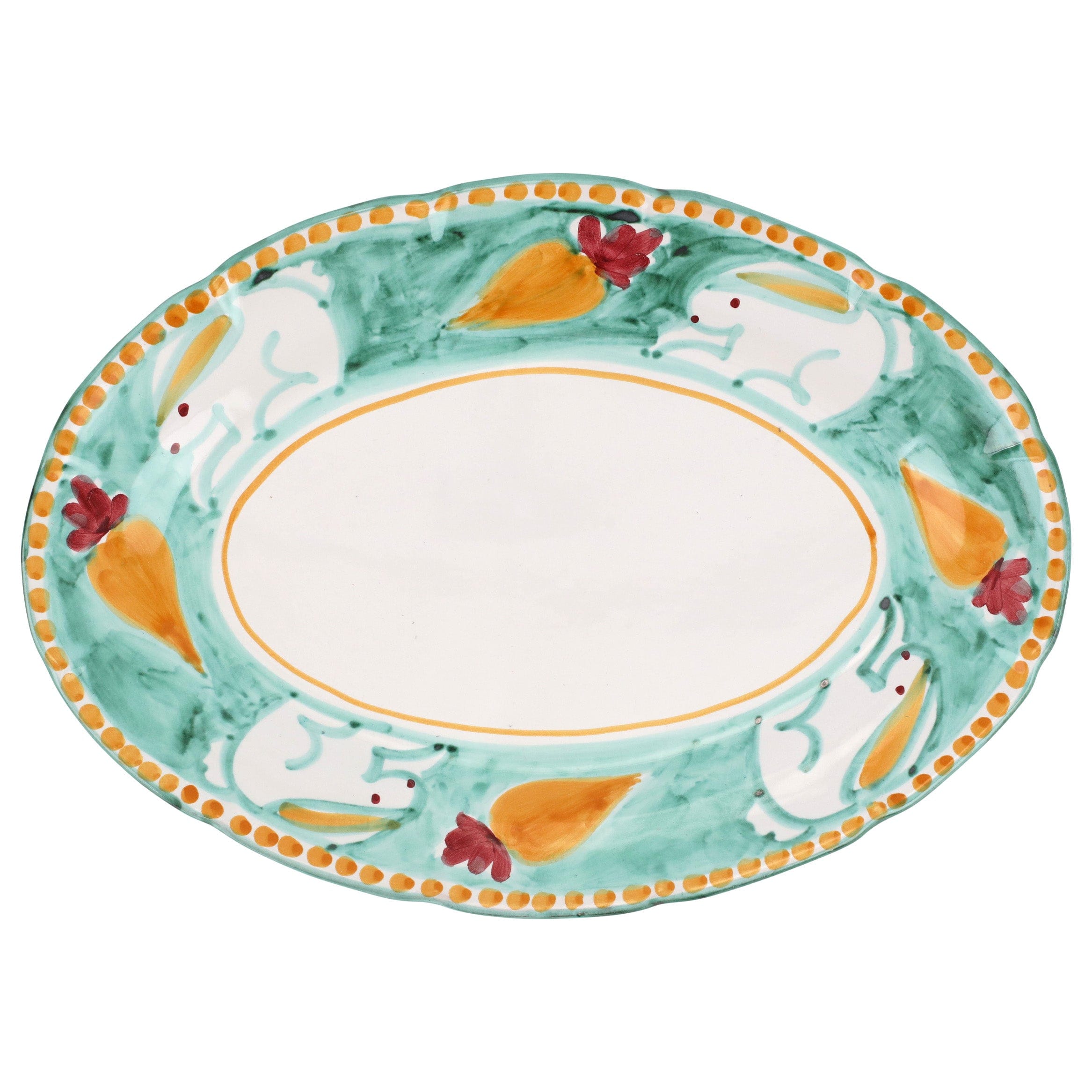 Campagna Coniglio Oval Platter – VIETRI - Main Image