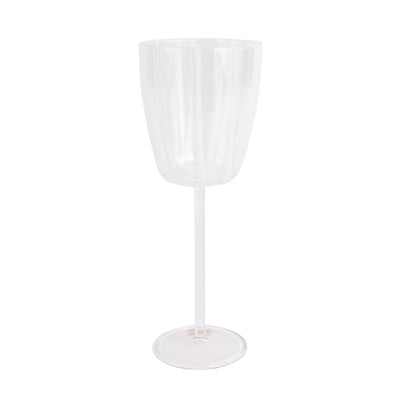 Nuovo Stripe White Wine Glass