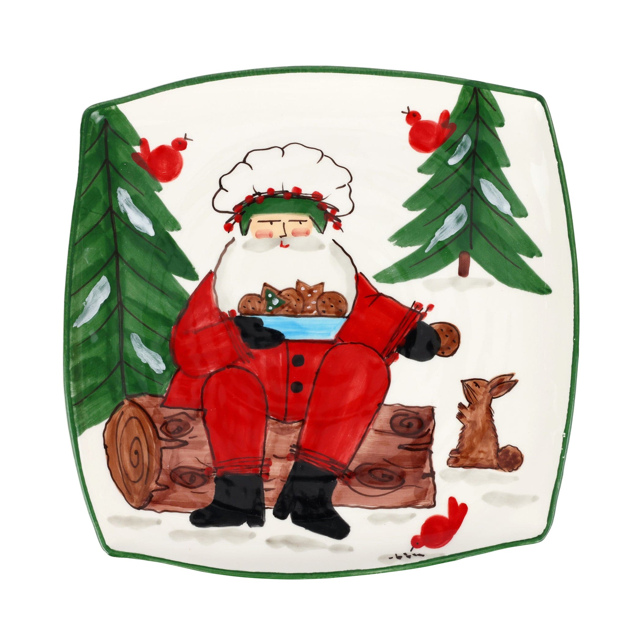 Old St. Nick 2025 Limited Edition Square Platter – VIETRI