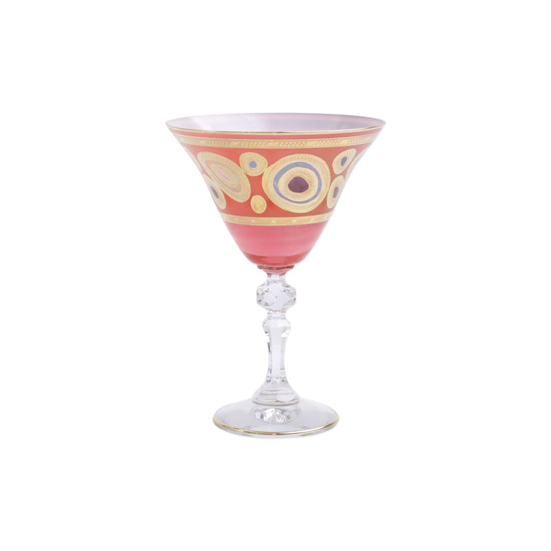 Regalia Orange Martini Glass
