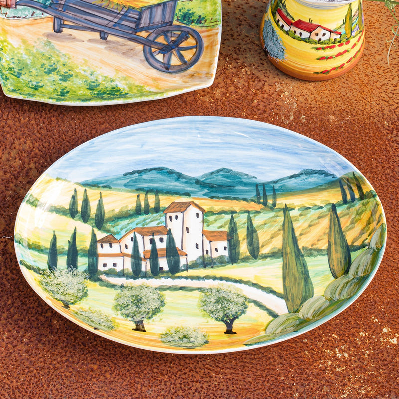Terra Toscana Oval Platter