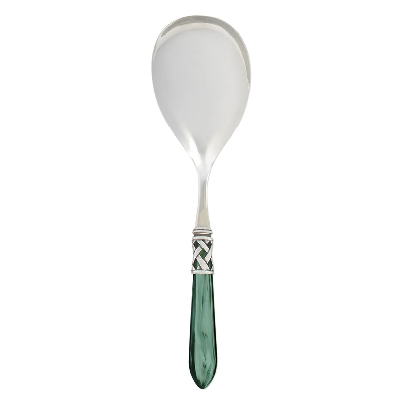 Aladdin Antique Green Serving Spoon by VIETRI