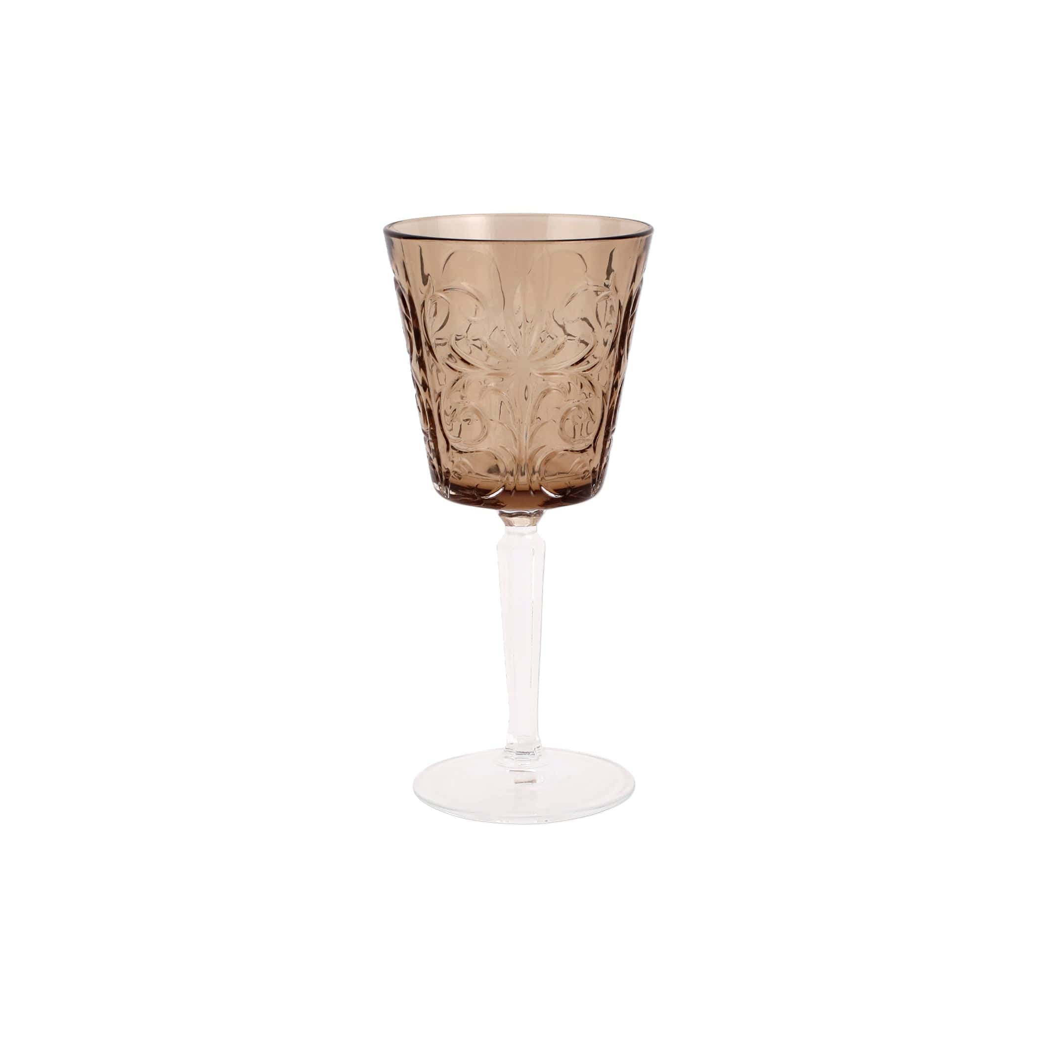Barocco Tortoise Wine Glass – VIETRI