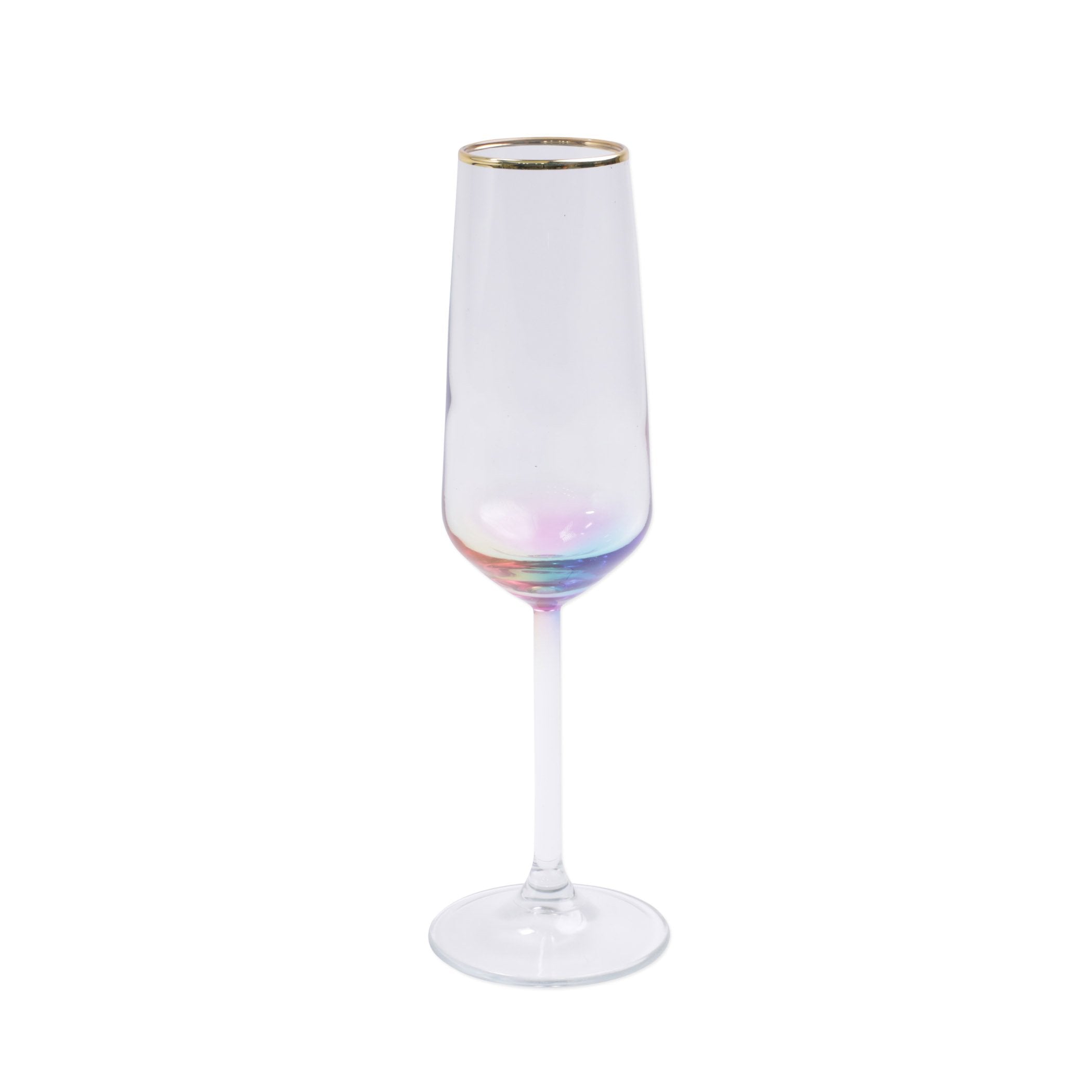 Estelle Colored Champagne Flute - Set of 6 {Iridescent} in 2023