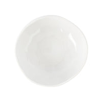 Aria White Organic Large Serving Bowl Alternate View 1