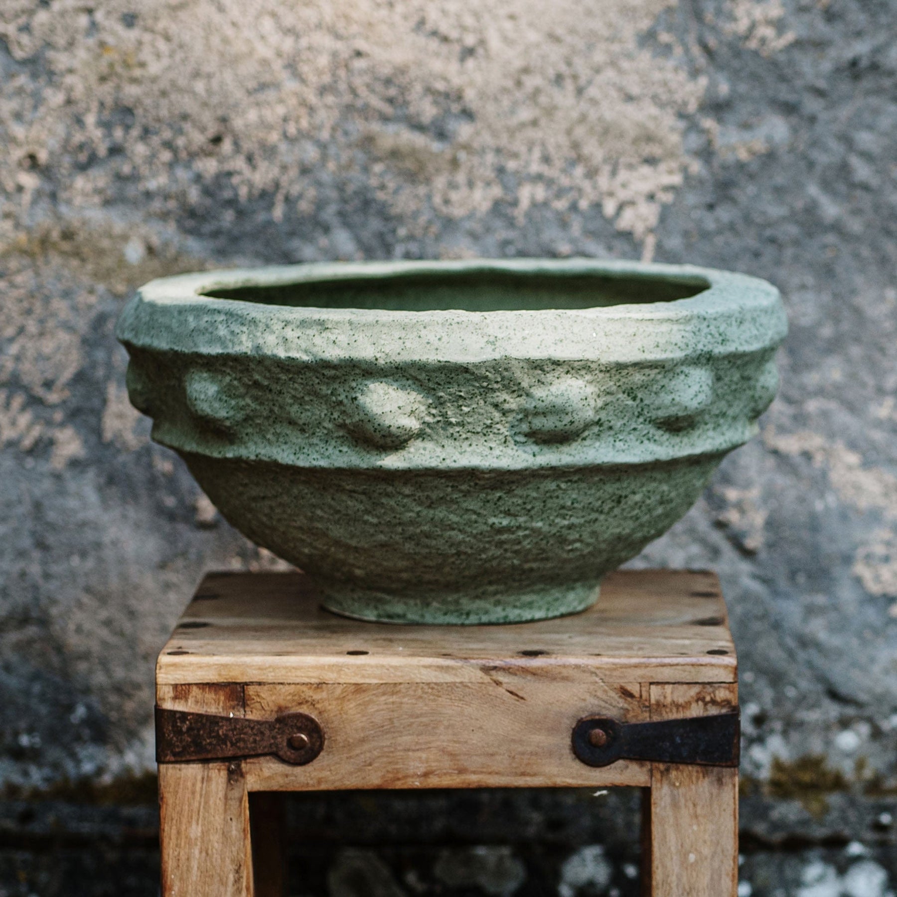 sage green planter pots Casa Sage Green Short Planter