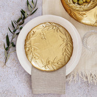 Moon Glass Olive Salad Plate Alternate View 1