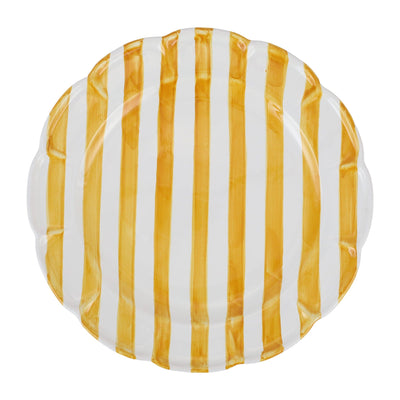 Amalfitana Stripe Salad Plate
