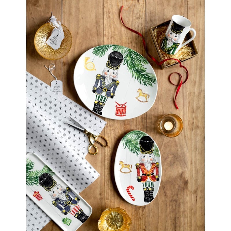 Nutcrackers Small Oval Platter