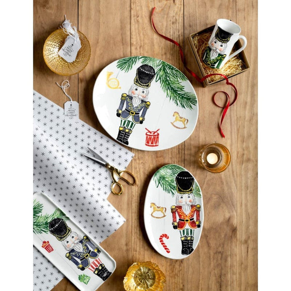 Nutcrackers Small Oval Platter