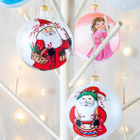 Old St. Nick Drum Ornament
