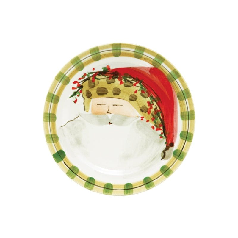 Vietri Old St. Nick Salad Plates - Thumbnail 4
