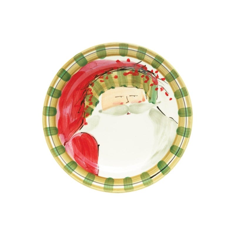 Vietri Old St. Nick Salad Plates - Thumbnail 3