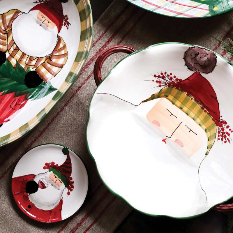 Old St. Nick Cocktail Plates - Set of 4 – VIETRI