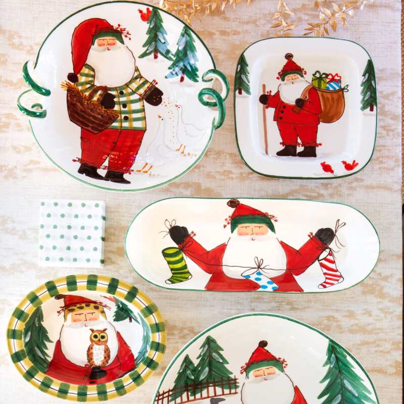 Vietri Old St. Nick Bread Server - Thumbnail 5