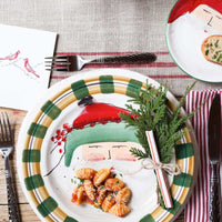 Old St. Nick Assorted Canape Plates - Set of 4