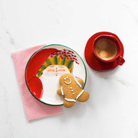 Old St. Nick Assorted Canape Plates - Set of 4