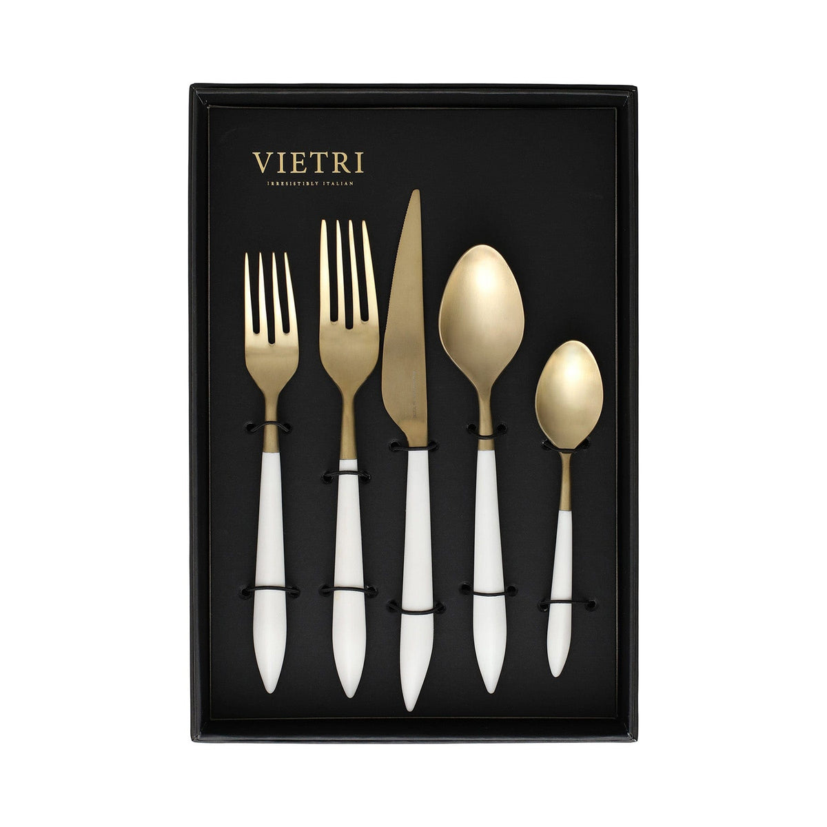 Ares Oro Five-Piece Place Setting - Set of 4
