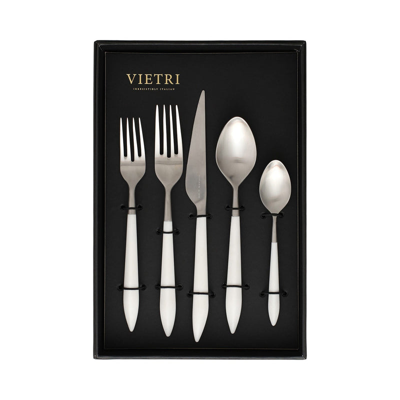 Ares Argento Five-Piece Place Setting – Set of 4