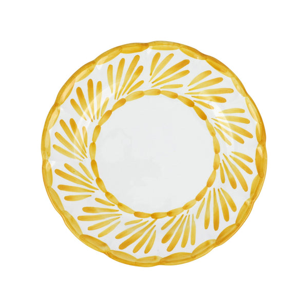 Arezzo Yellow Dinner Plate