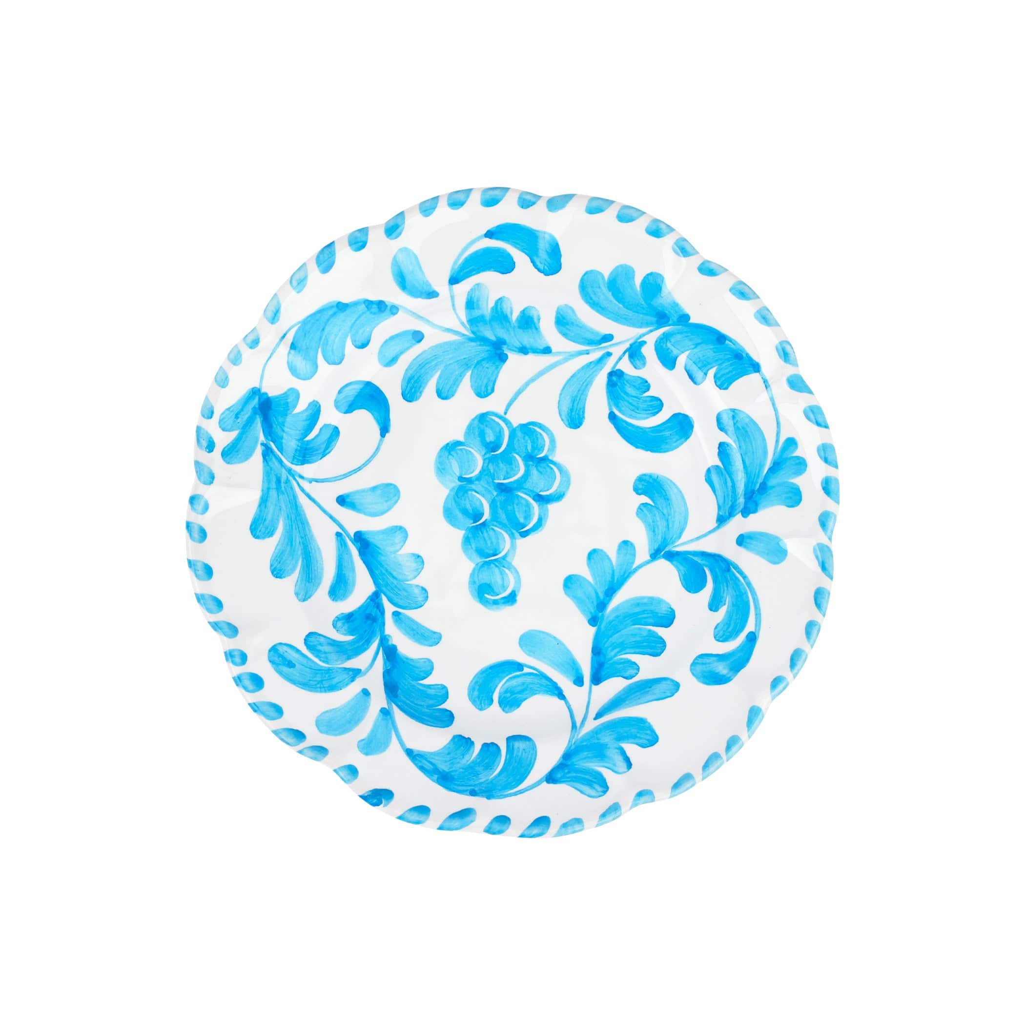 Arezzo Aqua Salad Plate – VIETRI