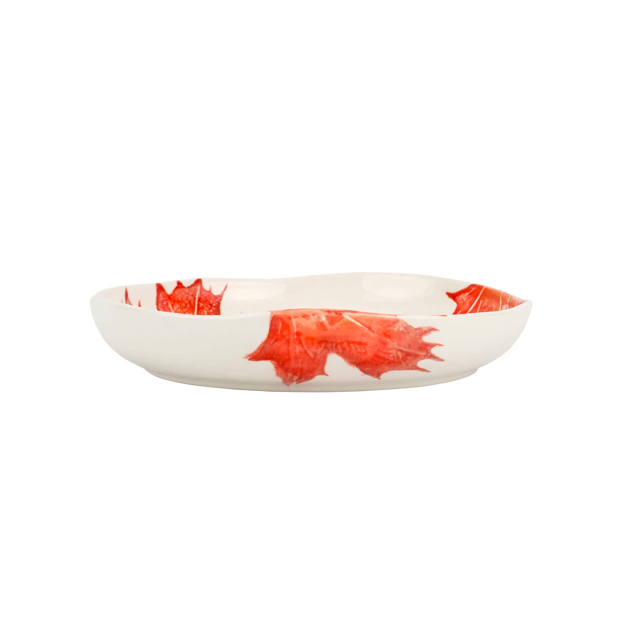 Autunno Maple Leaves Round Shallow Bowl – VIETRI