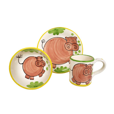 Bambini Pig Three-Piece Set