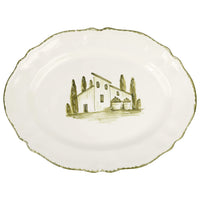 Borgo Verde Oval Platter