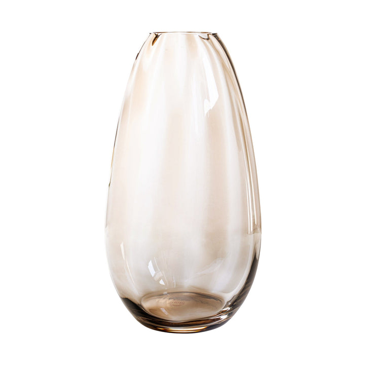 Bolla Glass Tortoise Medium Pleated Vase