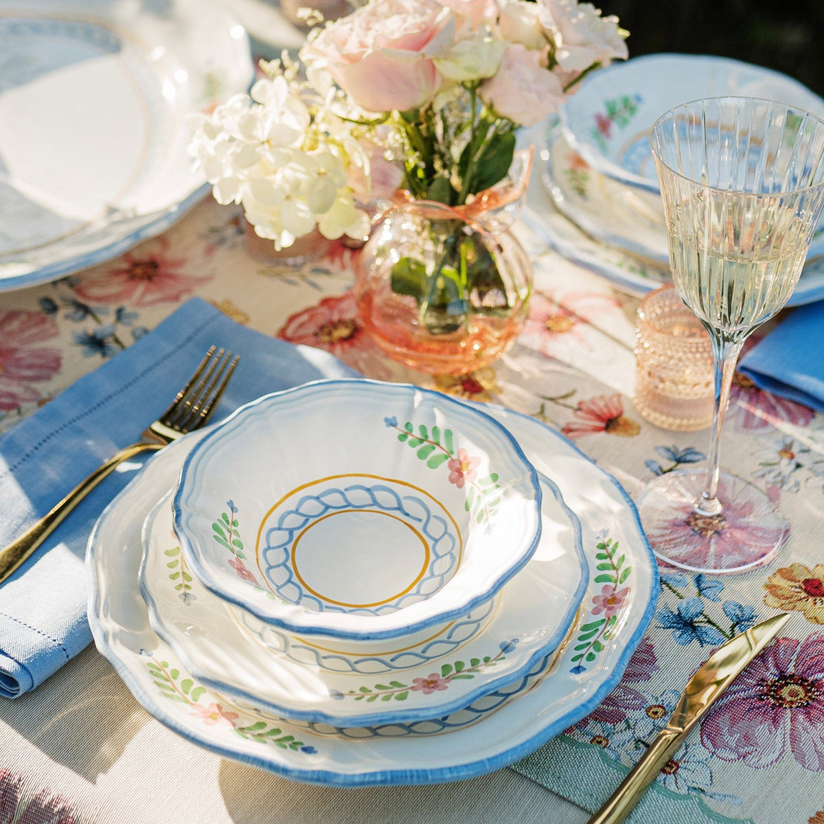 Bella Rosa Salad Plate