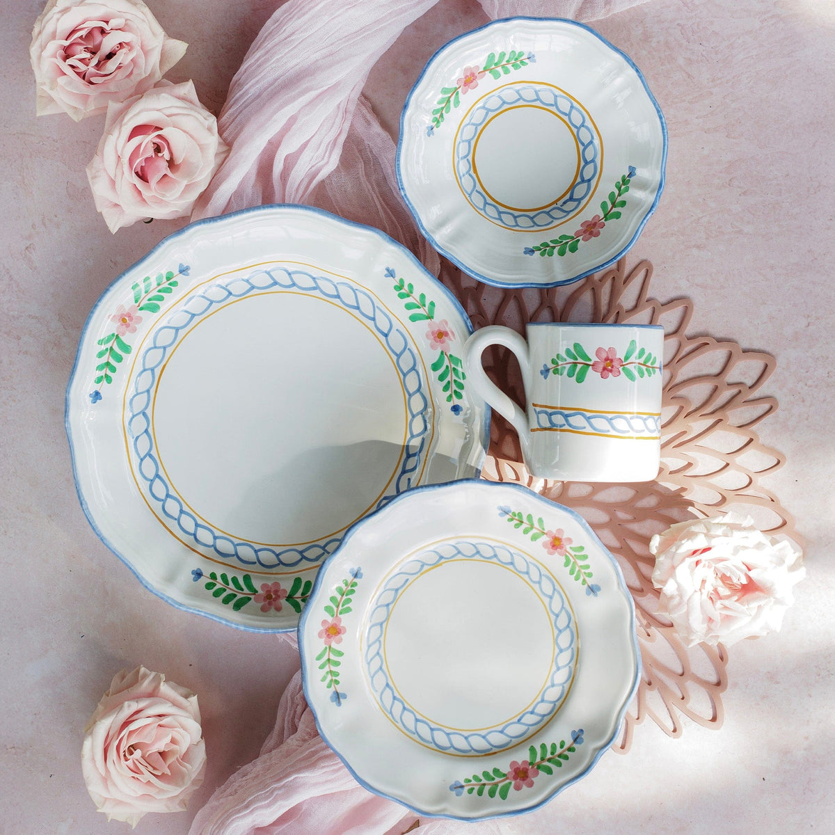 Bella Rosa Cereal Bowl