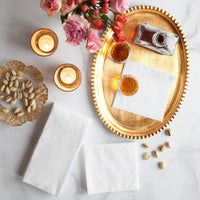Papersoft Napkins Bianco Solid Dinner Napkins