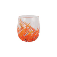 Chiara Orange Short Tumbler