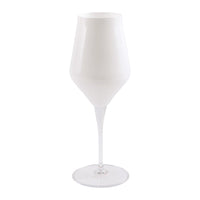 Contessa White Water Glass