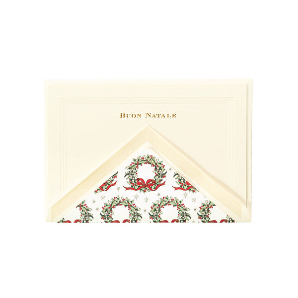 Carta Italiana Buon Natale Notecard Set (Pack of 10)