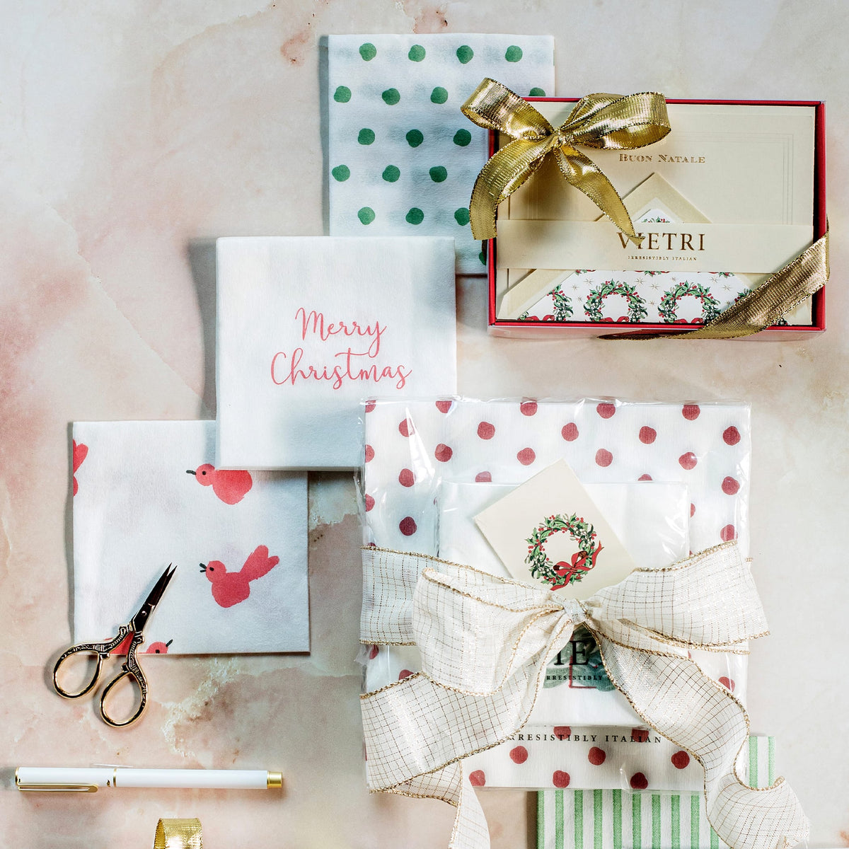 Carta Italiana Buon Natale Notecard Set (Pack of 10)