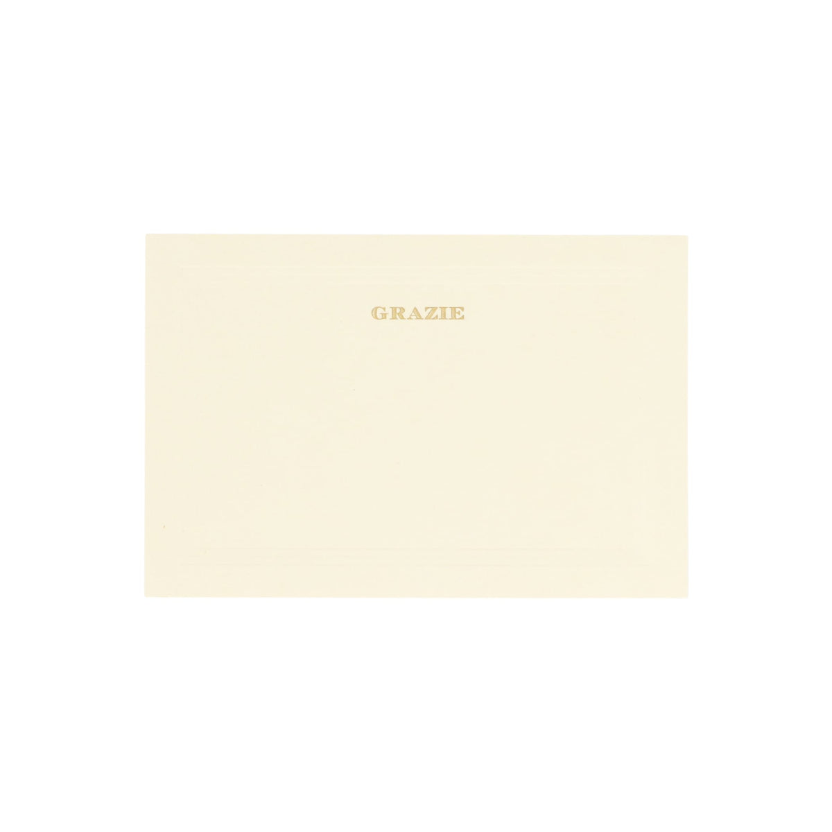 Carta Italiana Grazie Notecard Set (Pack of 10)