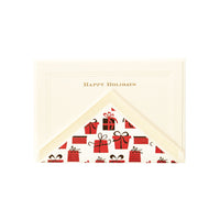 Carta Italiana Happy Holidays Notecard Set (Pack of 10)
