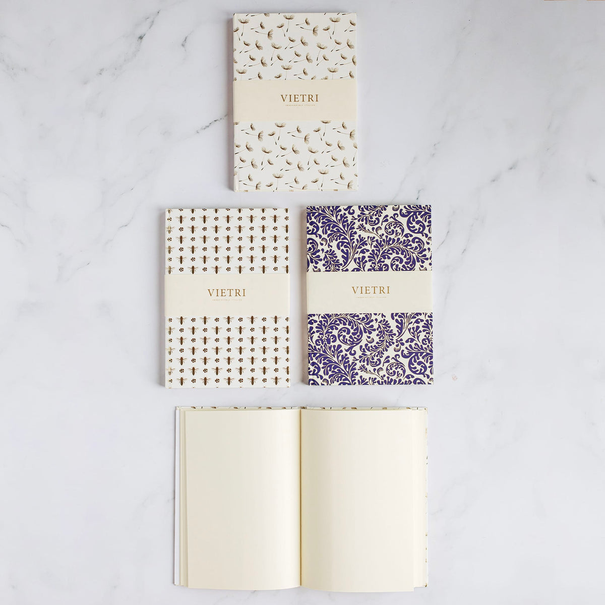 Carta Italiana Blue Leaf Notebook