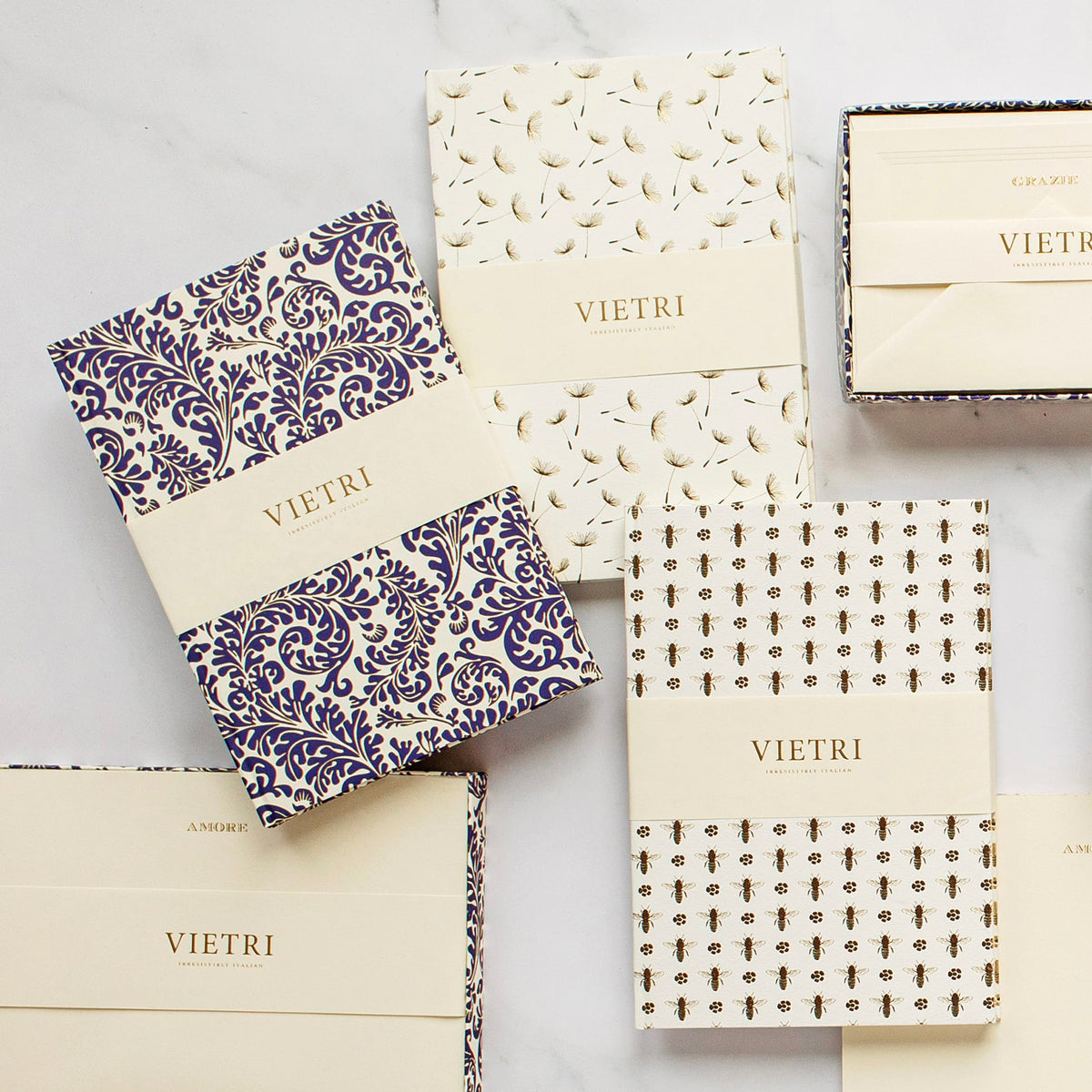 Carta Italiana Blue Leaf Notebook