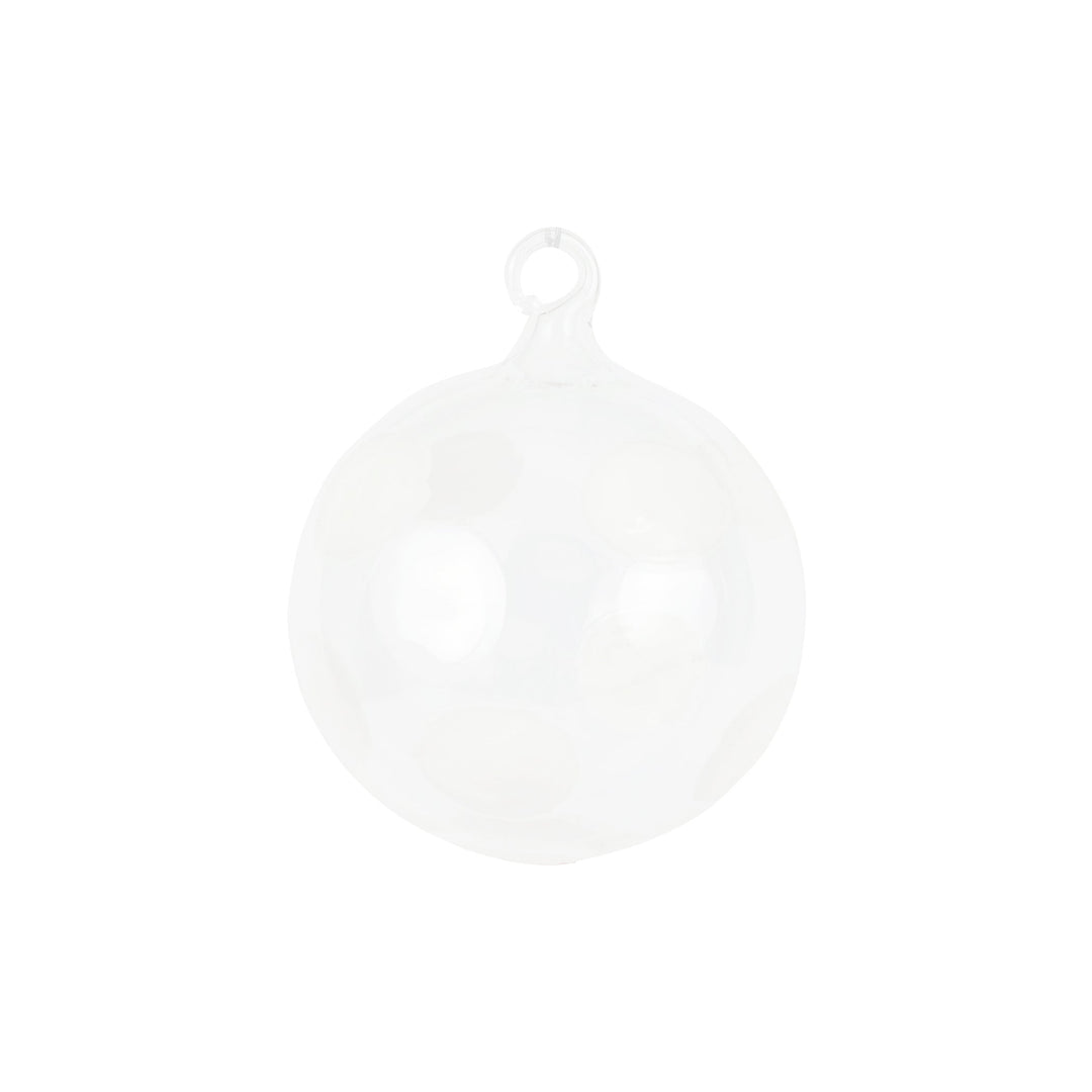 Drop White Ornament