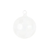Drop White Ornament