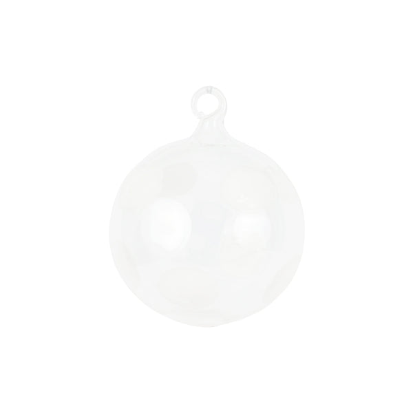 Drop White Ornament