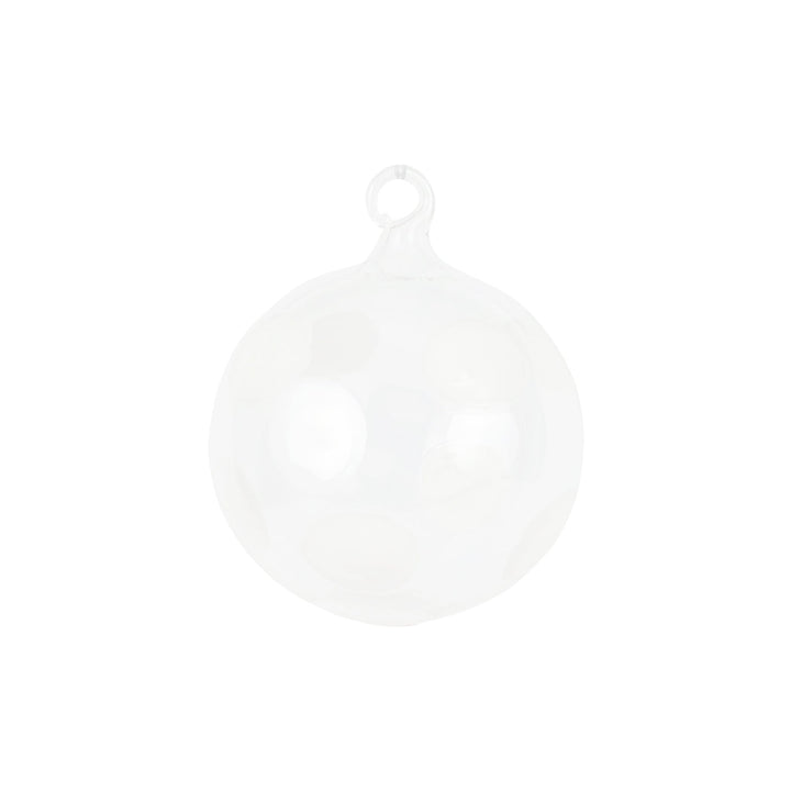 Drop White Ornament