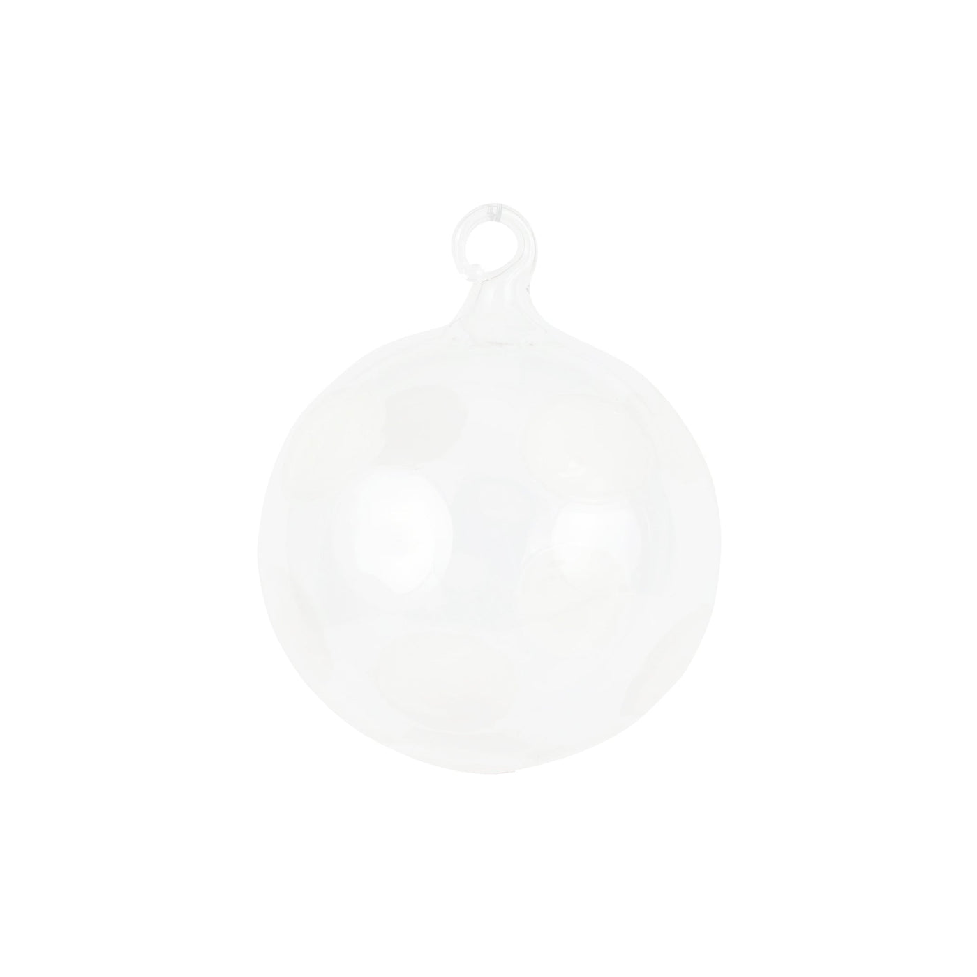Drop White Ornament