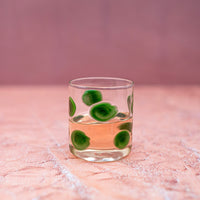 Drop Green Double Old Fashioned - Set of 2