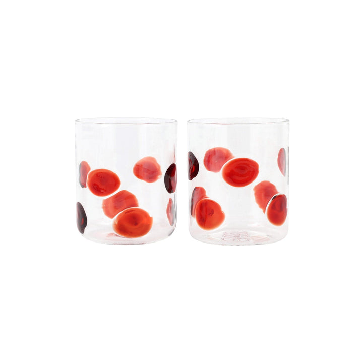 Drop Red Double Old Fashioned - Set of 2