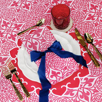 Damask Red Napkins - Set of 4