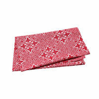 Damask Red Runner